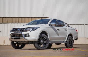 MITSUBISHI TRITON MONSTER XD MATTE BLACK